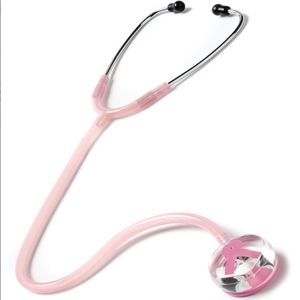 Clear Sounds Stethoscope Pink Ribbon Awareness